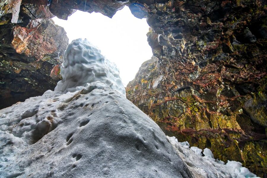 Raufarhólshellir Lava Tunnel: Underground Expedition - A volcanic tunnel you can actually enter