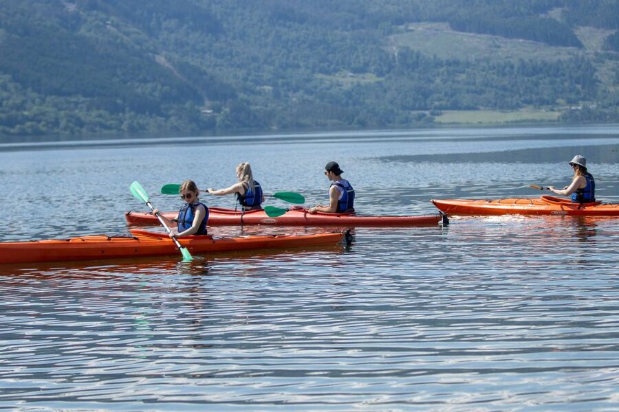Rental - Sea Kayak - Paddling across the lake and finding your own rhythm