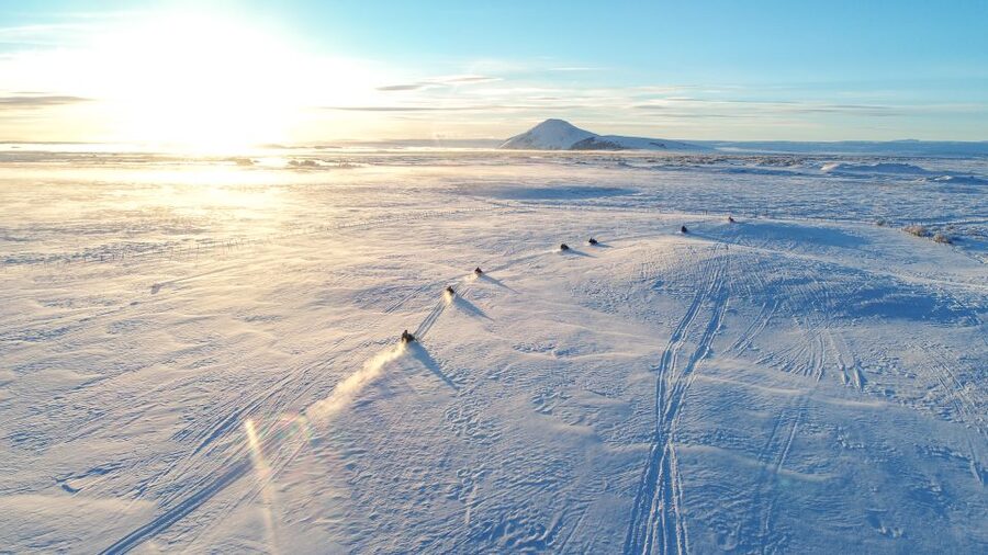 Reykjahlid: Snowmobile Adventure by Lake Mývatn - Weather planning is part of the adventure