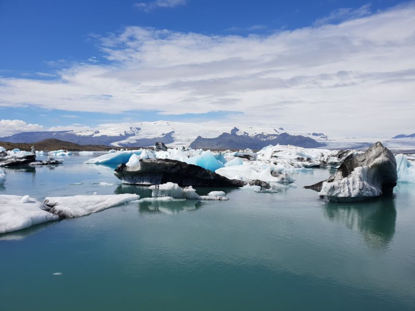 Reykjavík: 2-Day Tour with Icebergs, Glaciers & Waterfalls - Glaciers, volcanoes, and the optional two-hour hike
