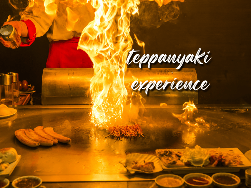 Reykjavík: 7-Course Teppanyaki Tasting Menu with Fire Show - The fire show is part of the meal, not a side act