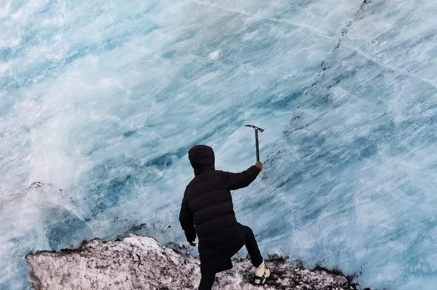 Reykjavik: Glacier Hike, Waterfalls and Black Sand Beach - Reynisfjara and the black Atlantic shore