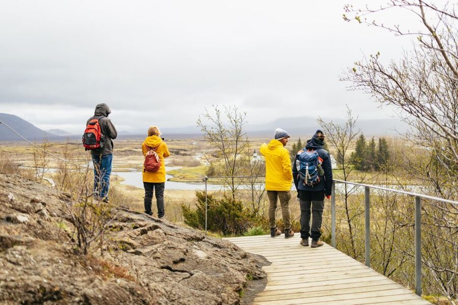 Reykjavik: Golden Circle, Crater & Blue Lagoon Minibus Tour - Kerid Crater and its blue-green water
