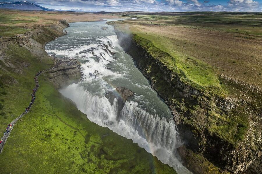Reykjavik: Golden Circle Day Tour with optional Blue Lagoon - Gullfoss: the loudest stop of the day
