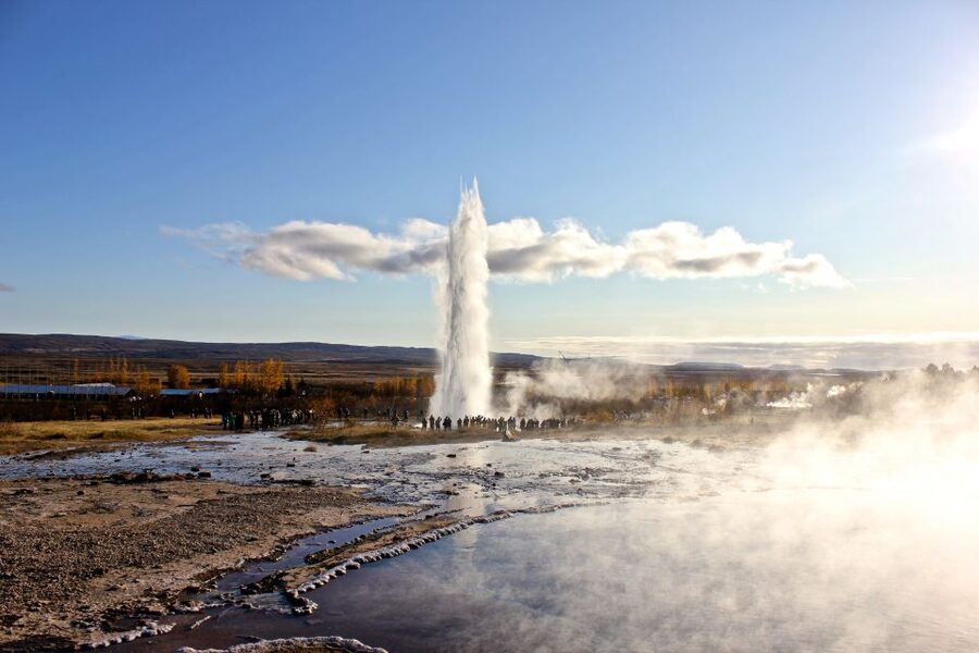 Reykjavik: Golden Circle Day Trip with Blue Lagoon Transfer - Haukadalur and Strokkur: Iceland’s reliable burst of steam