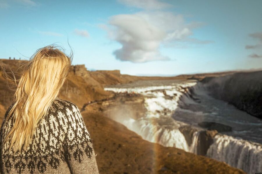 Reykjavik: Golden Circle Full-Day Tour with Kerid Crater - Gullfoss, where the river disappears into the gorge