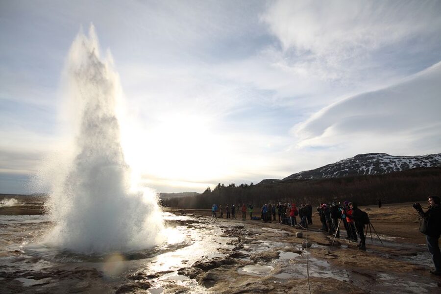 Reykjavik: Golden Circle & Northern Lights 4x4 Tour - Gullfoss: the Golden Circle’s grand finale