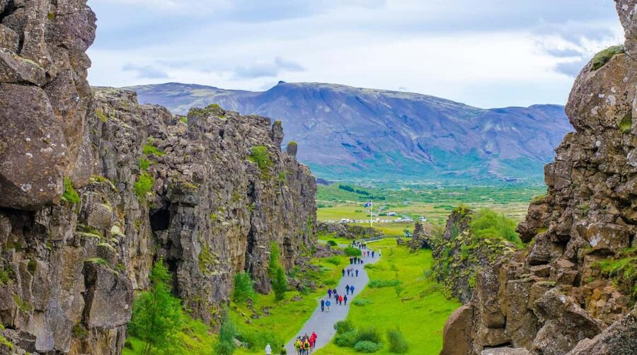 Reykjavik: Golden Circle Tour and Sky Lagoon Entry Ticket - Gullfoss, the day’s most dramatic waterfall