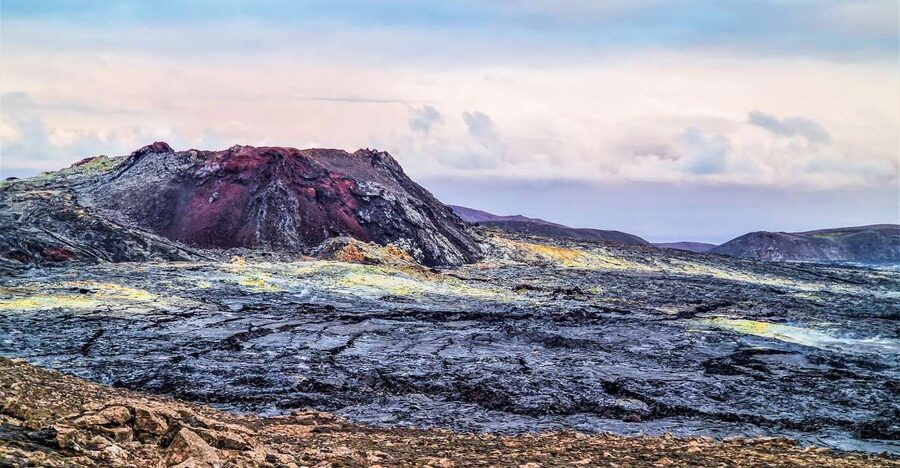 Reykjavík: Guided Afternoon Hiking Tour to New Volcano Site - Reaching Geldingadalur and the Fagradalsfjall area