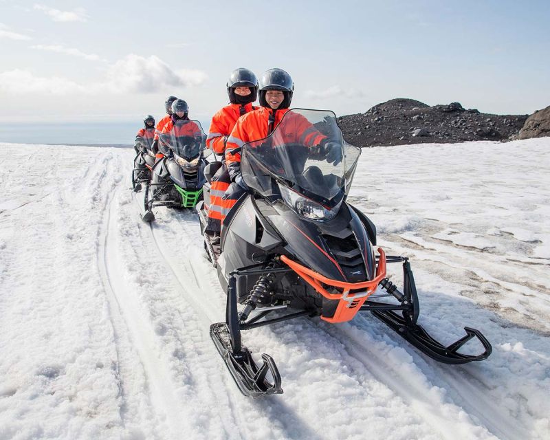 Reykjavik: Iceland South Coast & Glacier Snowmobile Tour - Reaching Mýrdalsjökull by glacier truck