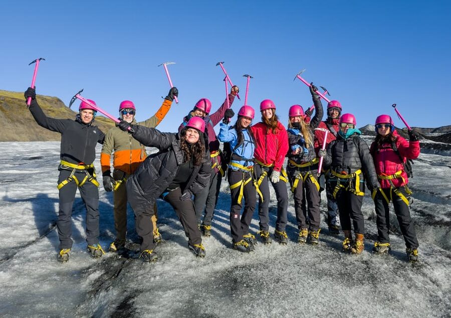 Reykjavík: Iconic Glacier Hike, South Coast & Waterfalls - Seljalandsfoss and the wet walk behind the falls
