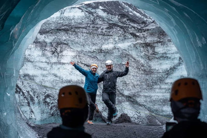 Reykjavik: Katla Ice Cave & South Coast Waterfalls Tour - Walking across the glacier