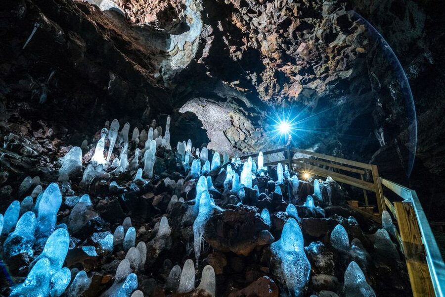 Reykjavik: Lava Cave, Hot Springs, and Waterfalls Tour - At a glance