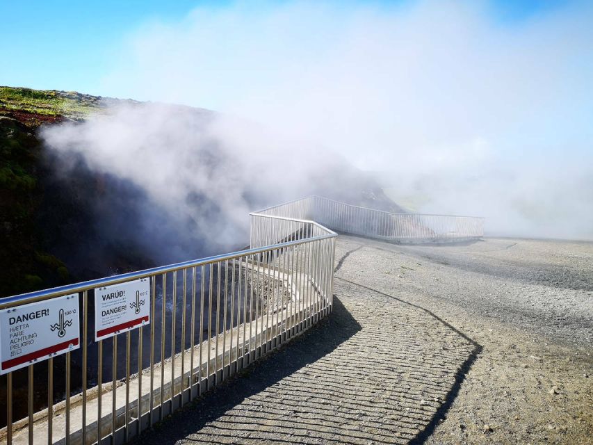 Reykjavik: Lava Cave, Hot Springs, and Waterfalls Tour - Hraunfossar is the visual high point