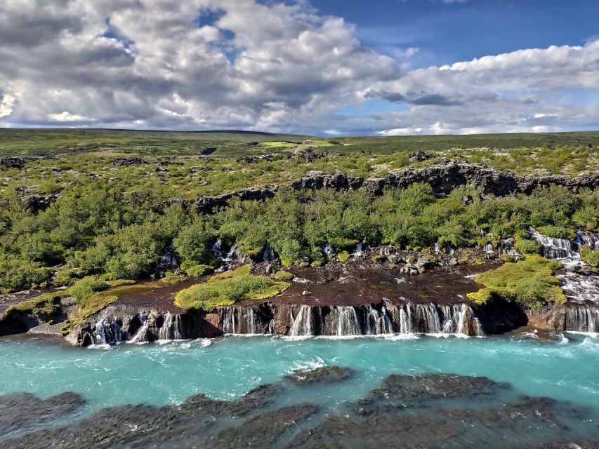 Reykjavik: Lava Cave, Hot Springs, and Waterfalls Tour - Húsafell provides a practical pause