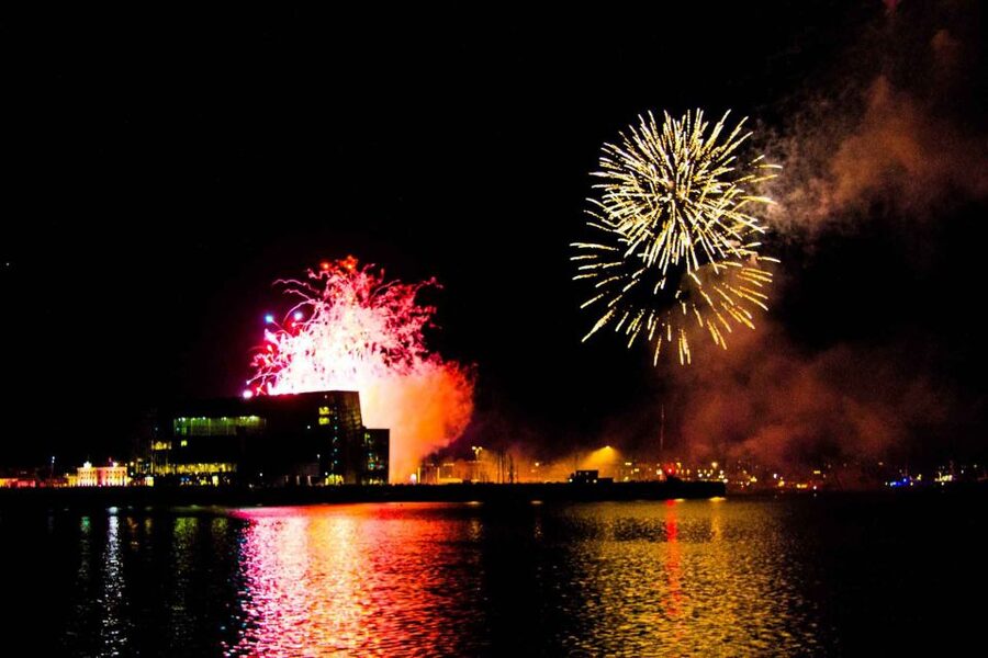 Reykjavik: New Year's Eve Fireworks Cruise - Inside or outside: choose your fireworks position