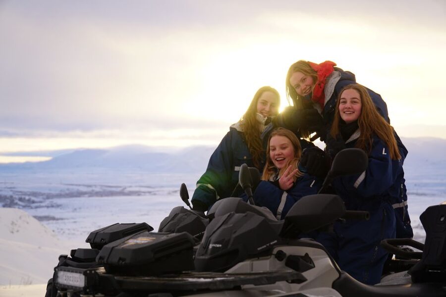 Reykjavik Quad Bike Twin Peaks Tour - Reaching the first high point