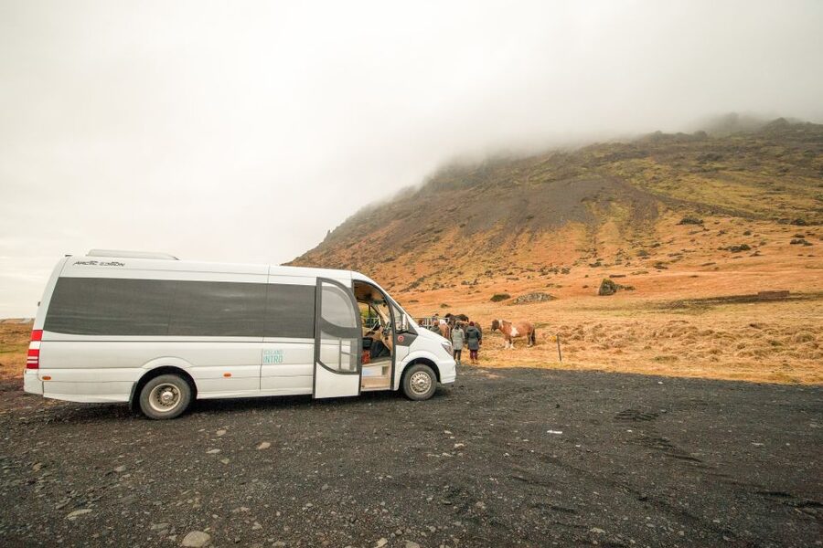 Reykjavik: Snaefellsnes & Mt. Kirkjufell Guided Minibus Tour - Djúpalónssandur shows Iceland’s rougher coast