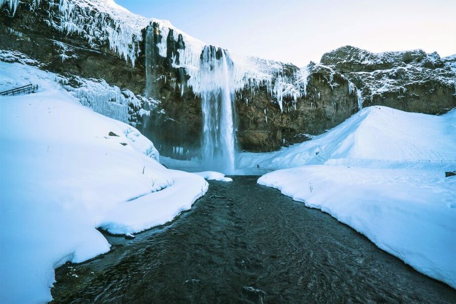 Reykjavík: South Coast Waterfalls, Black Sand & Glacier Tour - Sólheimajökull: seeing an outlet glacier up close