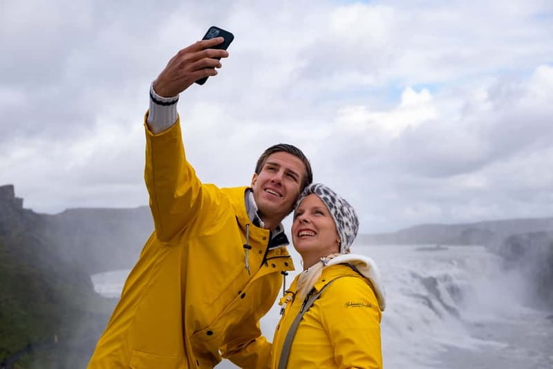 Reykjavik: The Golden Circle Day Tour - Gullfoss: the tour’s biggest visual moment
