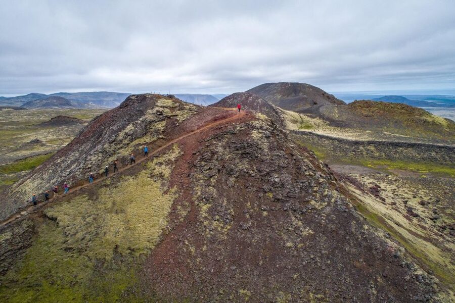 Reykjavik: Thrihnukagigur Volcano Guided Hiking Day Trip - What you see 400 feet below ground
