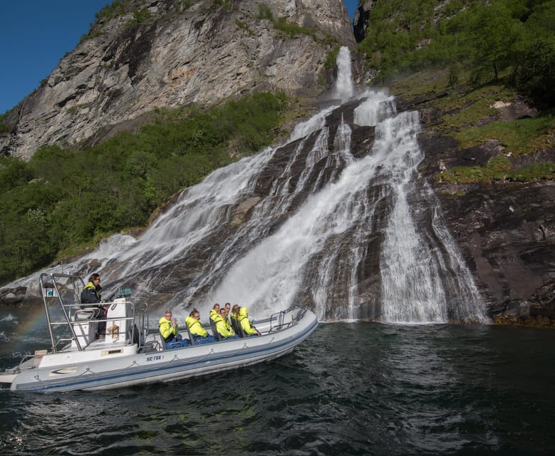 RIB Geiranger - Fjordsafari - Booking advice for cruise passengers