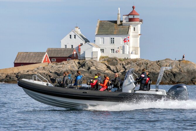 RIB Speed Sightseeing in Kristiansand - The first ten minutes: Kristiansand from the water