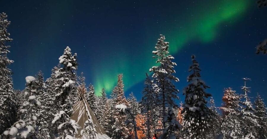 Rovaniemi: Aurora Borealis and Picnic - Leaving Rovaniemi for the dark sky