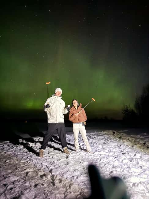 Rovaniemi: Aurora hunting and a fireside BBQ experience - How this compares with a basic aurora transfer