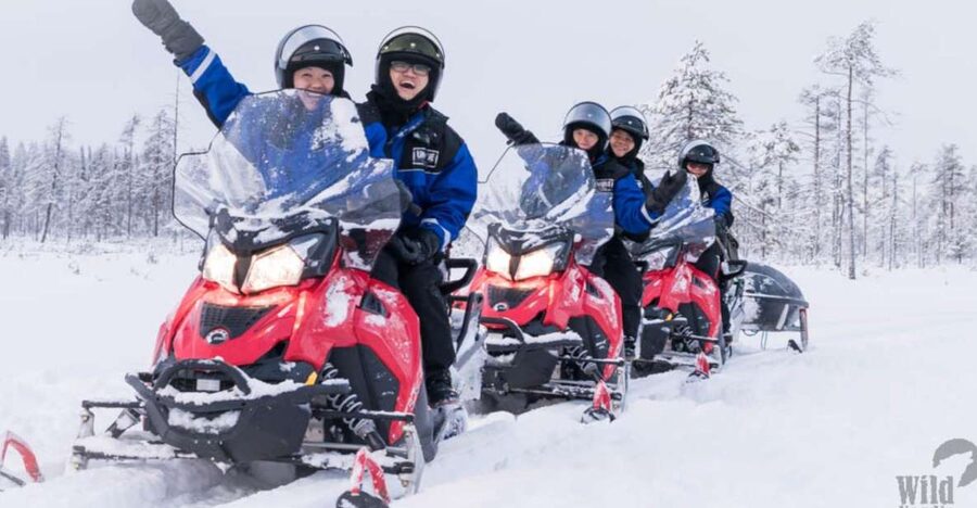 Rovaniemi: Easy Snowmobile Safari - What the $116 price includes