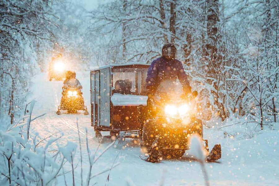 Rovaniemi: Family Snowmobiling Trip - What children actually get to do