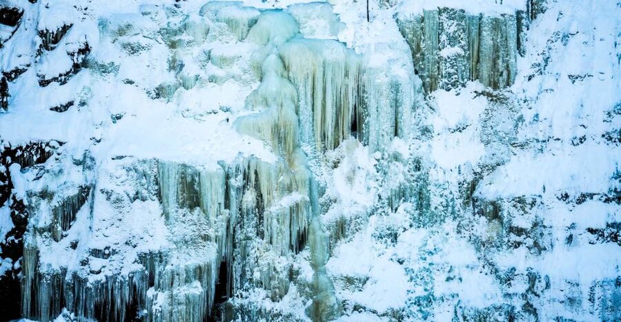 Rovaniemi: Frozen Waterfalls of Korouoma Canyon & Pro Photos - A fire, BBQ lunch, and a proper Arctic pause