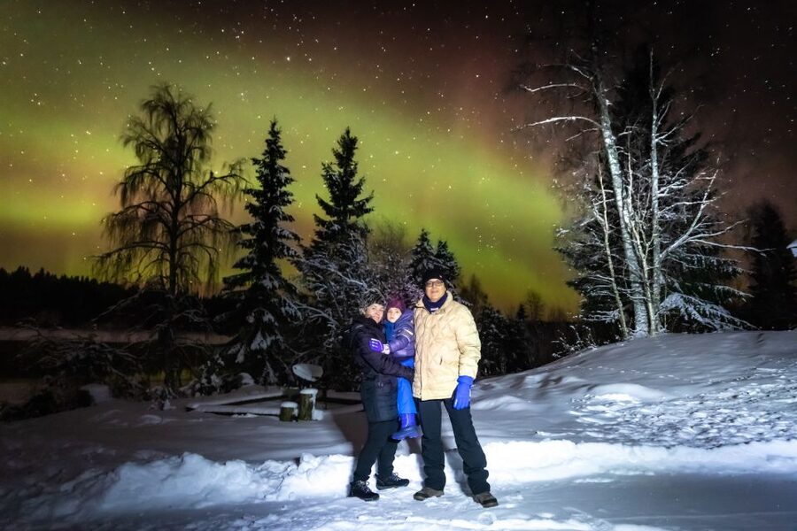 Rovaniemi: Guided Northern Lights Tour - How the countryside search works