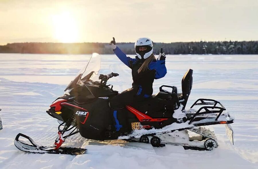 Rovaniemi: Guided Wilderness Snowmobile Safari & Barbeque - Leaving Rovaniemi for a quieter corner of Lapland