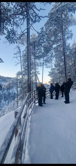 Rovaniemi: Korouoma Frozen Waterfalls Hike & Hot BBQ Lunch - The 90-minute drive from Rovaniemi
