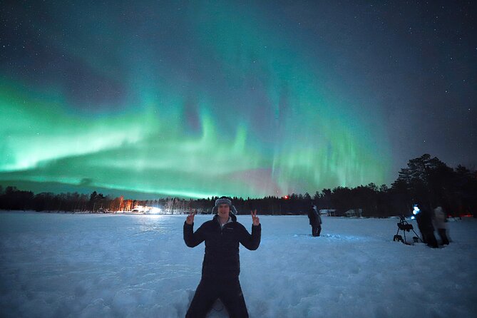 Rovaniemi: Northern Lights Pro Guaranteed - Unlimited Distance - What the evening looks like from 6 to 8 p.m.