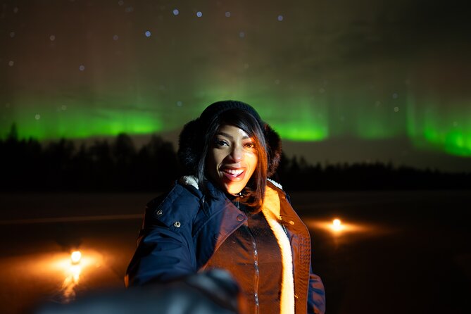 Rovaniemi: Northern Lights Small Group Money-Back Guarantee - The included photography, and what to expect
