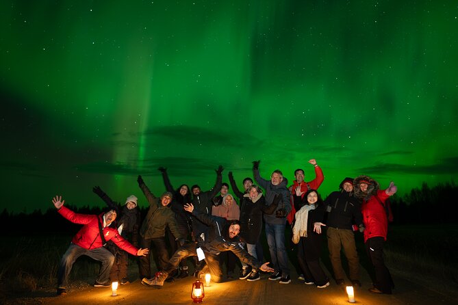 Rovaniemi: Northern Lights Small Group Money-Back Guarantee - What happens at the viewpoints