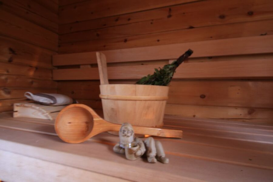 Rovaniemi: Private Sauna, Jacuzzi and Dinner - A private sauna beside a Lapland lake