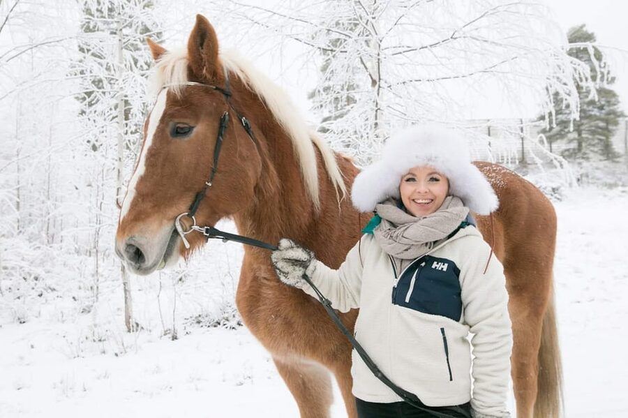 Rovaniemi: Riding Tour with Finnhorses at SCV - What the one-hour schedule feels like
