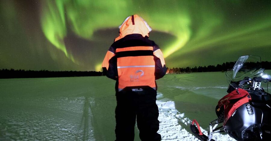 Rovaniemi: Search for Northern Lights Snowmobiling Trip - What happens at the Wild Nordic Finland Safari Center