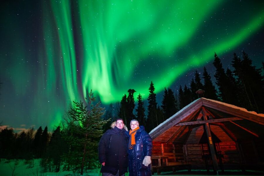 Rovaniemi: Small-Group Northern Lights Wilderness Tour - What happens at the three possible stops