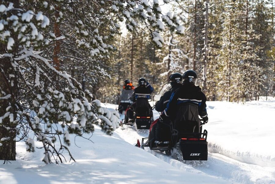Rovaniemi: Snowmobile Adventure Tour for Adults Only - Safety briefing, clothing, and getting moving