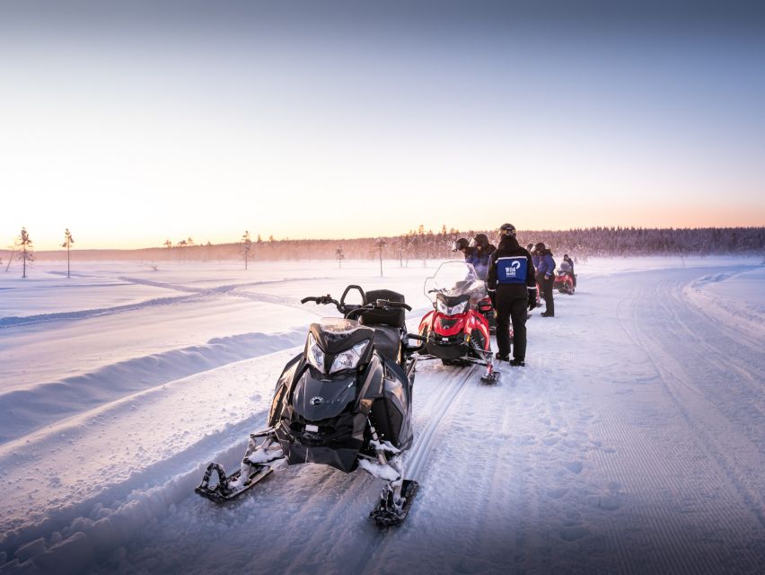 Rovaniemi: Snowmobile Safari into the Arctic Circle Forest - Forest trails and Arctic Circle scenery