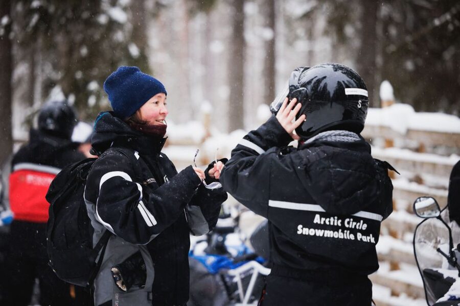 Rovaniemi: Snowmobile Tour and Reindeer Experience - Snowy forests, photo stops, and the pace of the ride
