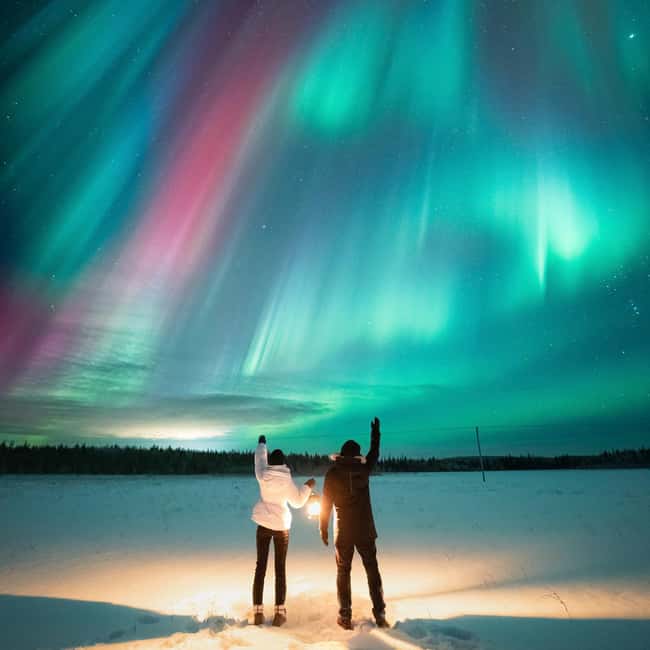 Rovaniemi: Unlimited Mileage and Hours Aurora Hunting Pro - Key points at a glance