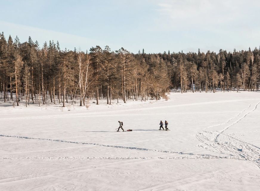 Rovaniemi: Winter Wilderness Snowshoeing Trip - Learning to make a fire in Arctic conditions
