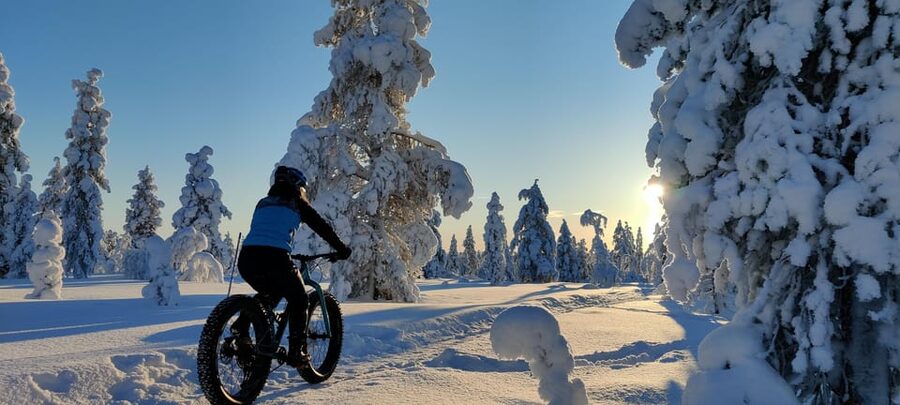 Saariselkä: Guided Fatbike Tour - Key points at a glance
