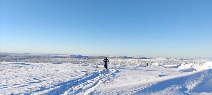 Saariselkä: Guided Fatbike Tour - Choosing between forest trails and fell routes