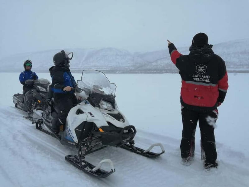 Saariselka: Snowmobile Safari on Tundra with BBQ - The fire hut stop and the food